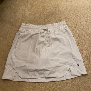 Apana White Skort with Drawstring